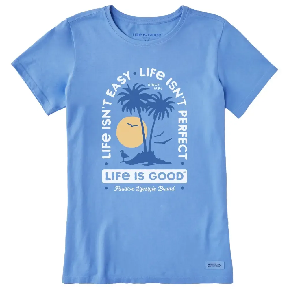 Women's Life isn't Easy Palms Short Sleeve Tee