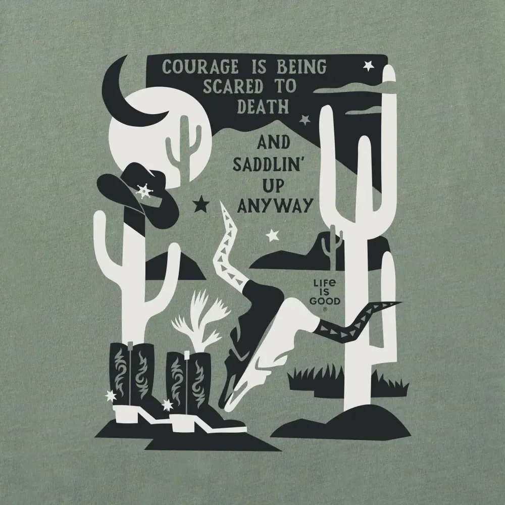 Men's Bert's Cowboy Medley Short Sleeve Crusher Tee