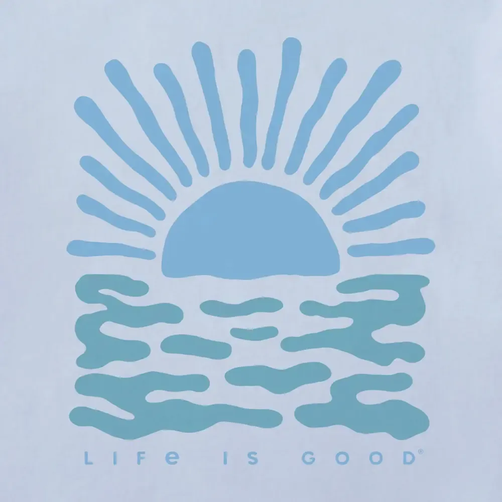 Women's Sun Over the Water Short Sleeve Crusher Tee