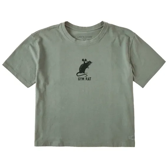 Women's Gym Rat  Crusher Boxy Tee