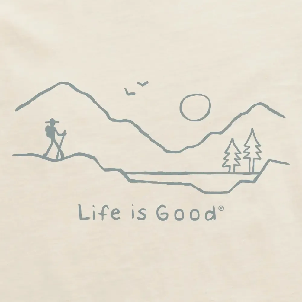 Women's Hike Mountain Vista Short Sleeve Crusher Tee