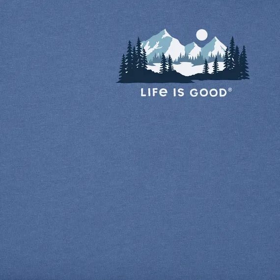 Men's Winter Evergreen Long Sleeve Crusher Tee