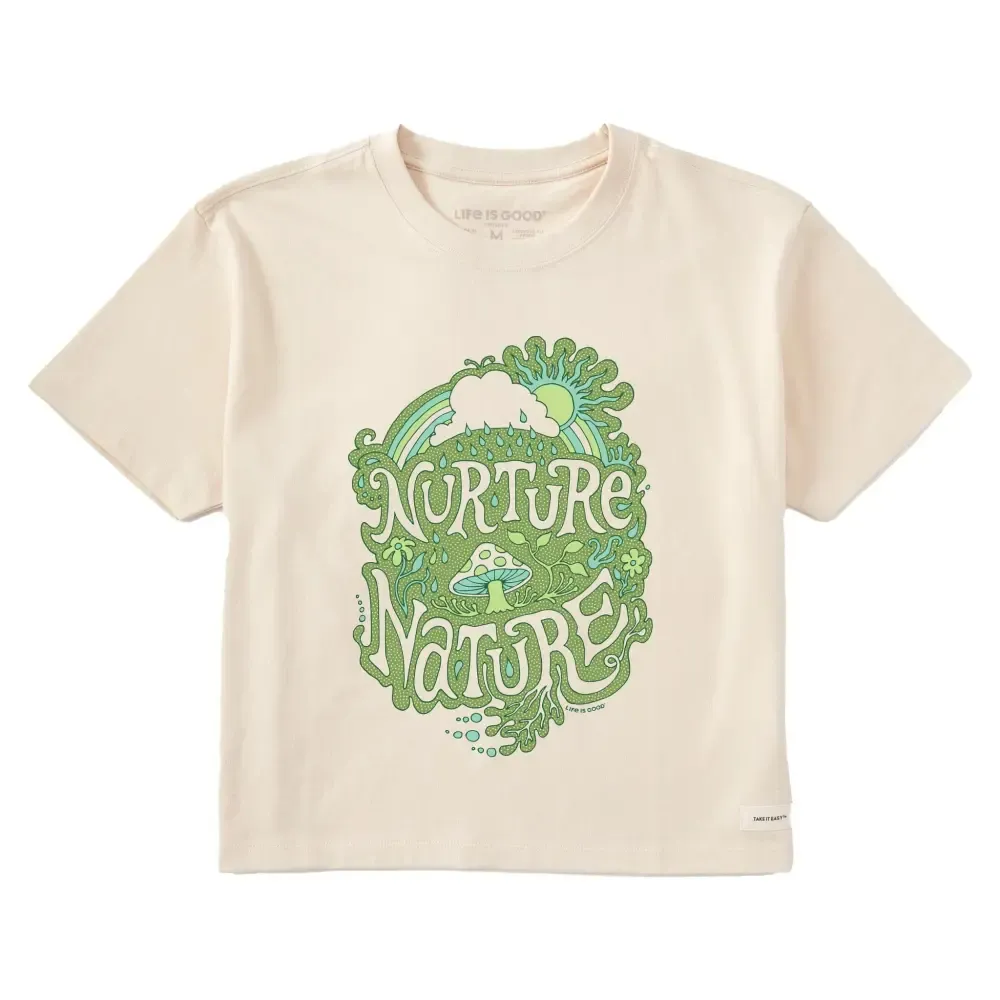 Women's Nurture Nature Short Sleeve Crusher Boxy Tee