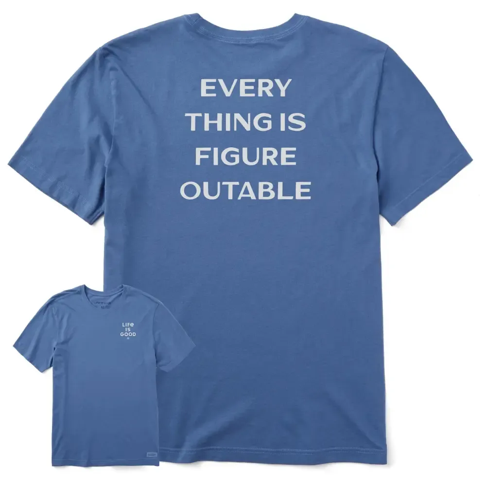 Men's Bert's Figureoutable Short Sleeve Crusher Tee