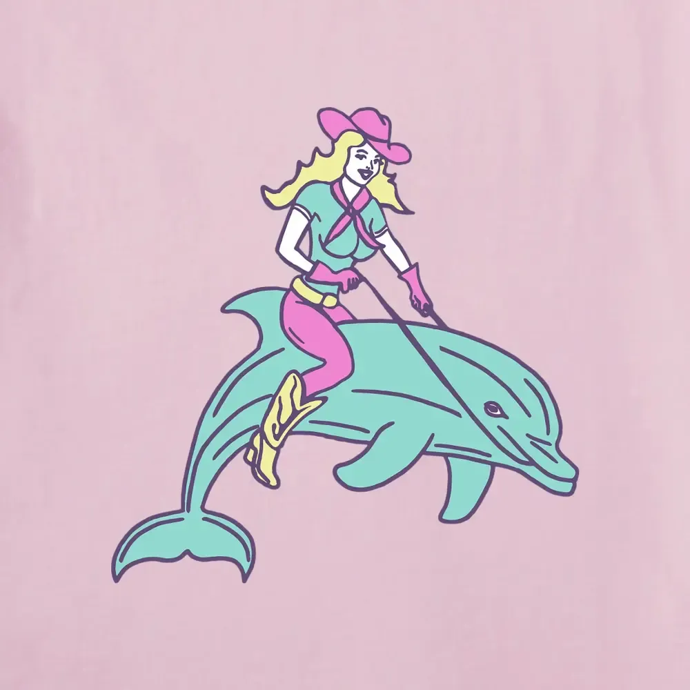 Women's Mini Dolphin Rider Short Sleeve Tee