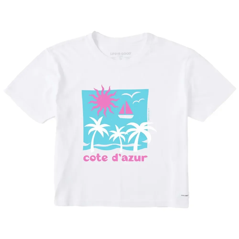 Women's Cote D'Azur Short Sleeve Crusher Boxy Tee