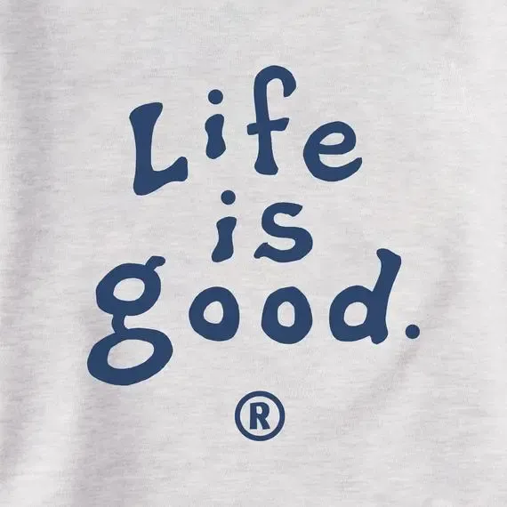 Women's LIG Vintage Wordmark Stacked Simply True Fleece Crew