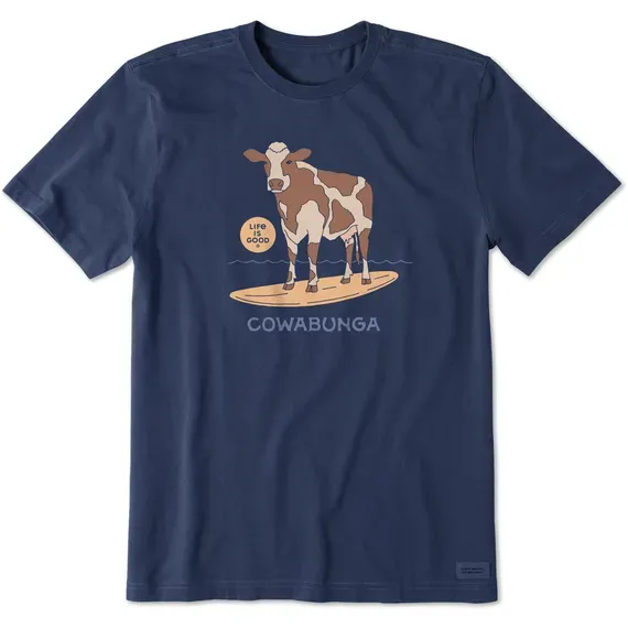 Men's Cowabunga  Crusher Tee