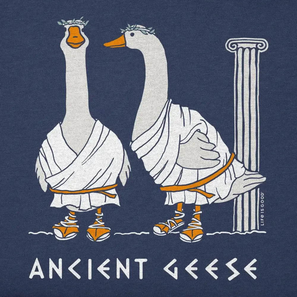 Women's Ancient Geece Short Sleeve Crusher Tee