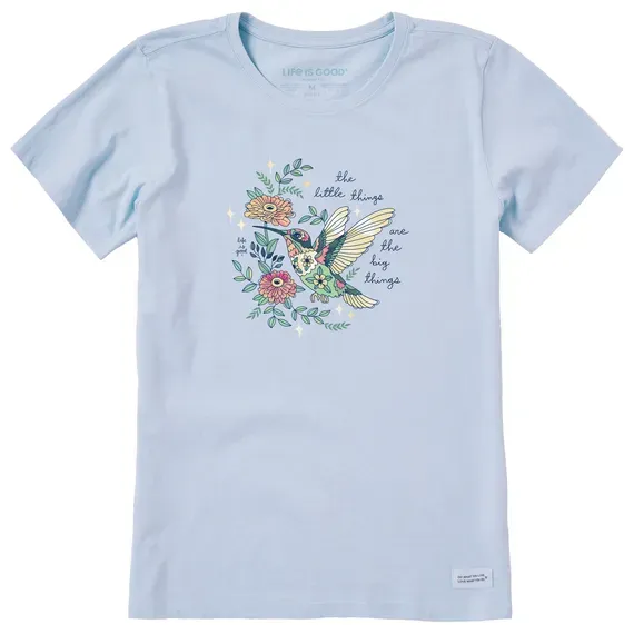 Women's Little Thing Hummingbird Short Sleeve  Tee