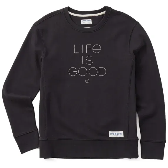 Women's Branded Stacked LIG Simply True Fleece Crew