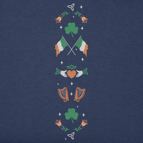 Women's Irish Icons Long Sleeve Crusher Tee