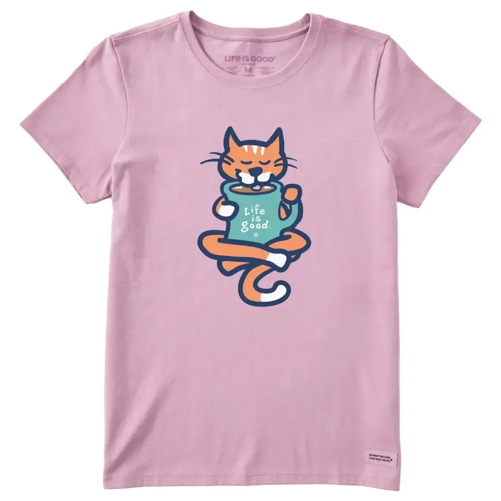 Women's Al with Coffee Short Sleeve Crusher Tee