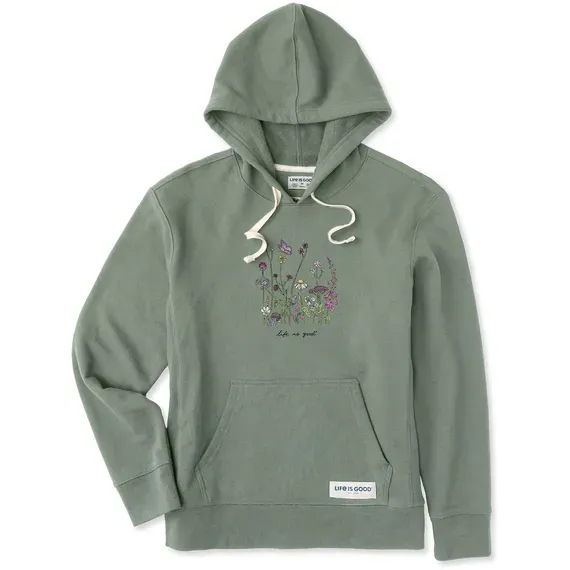 Women's Realaxed Wildflowers Simply True Fleece Hoodie