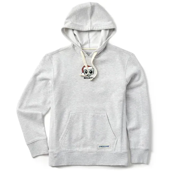 Women's Mini Believe in Aliens Simply True Fleece Hoodie