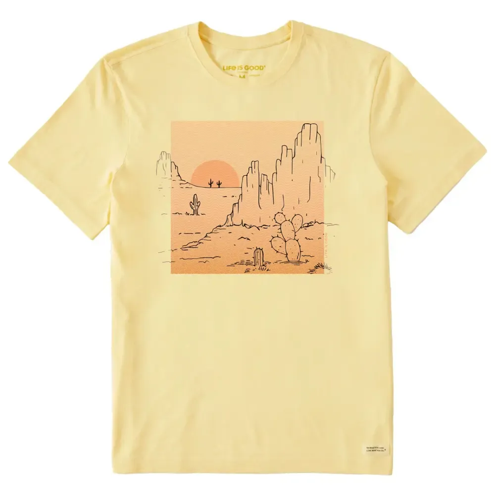 Men's Desert Sunset Short Sleeve Tee