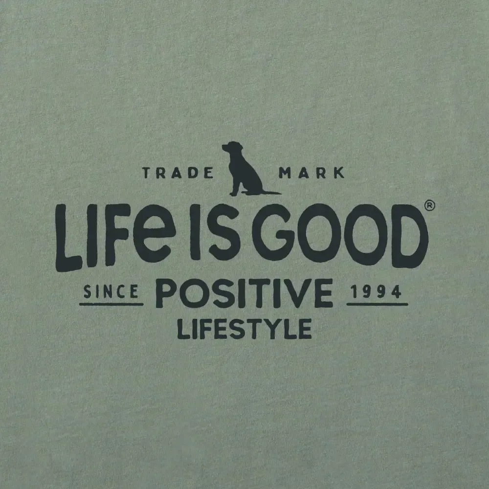 Men's Positive Lifestyle Dog Short Sleeve Tee