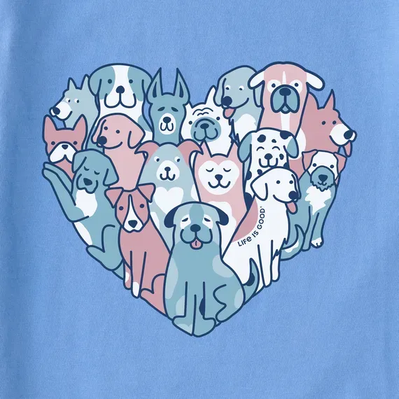 Women's Heart of Dogs Simply True Fleece Hoodie