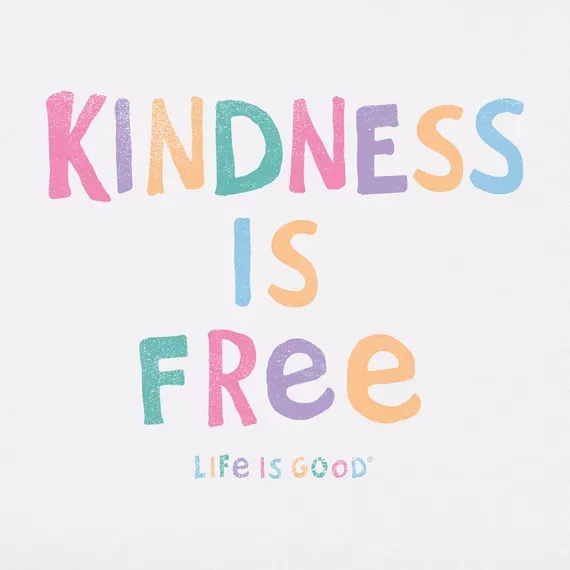 Women's Kindness is Free Simply True Fleece Hoodie