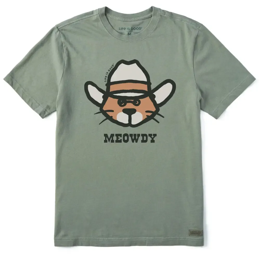 Men's Meowdy Al Short Sleeve Crusher Tee