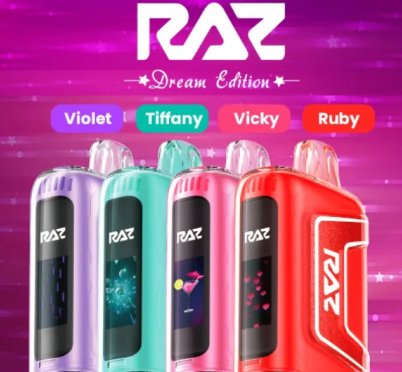 RAZ Vape TN9000 products shows elegant appearance.