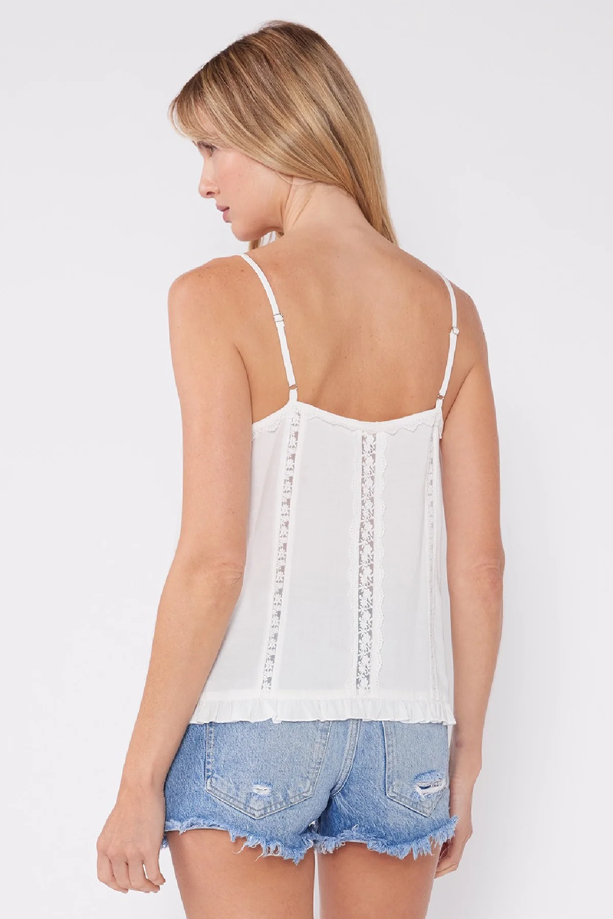 Raquel Sleeveless Top White