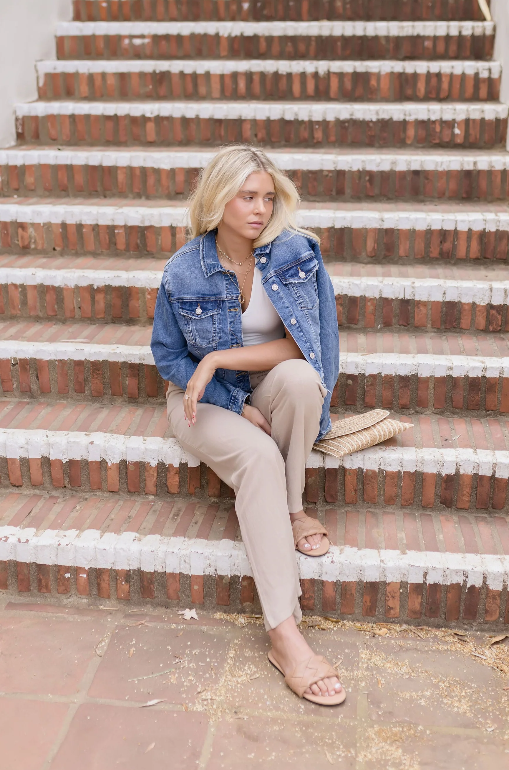 Janis Drawstring Linen Wide Leg Pants Taupe