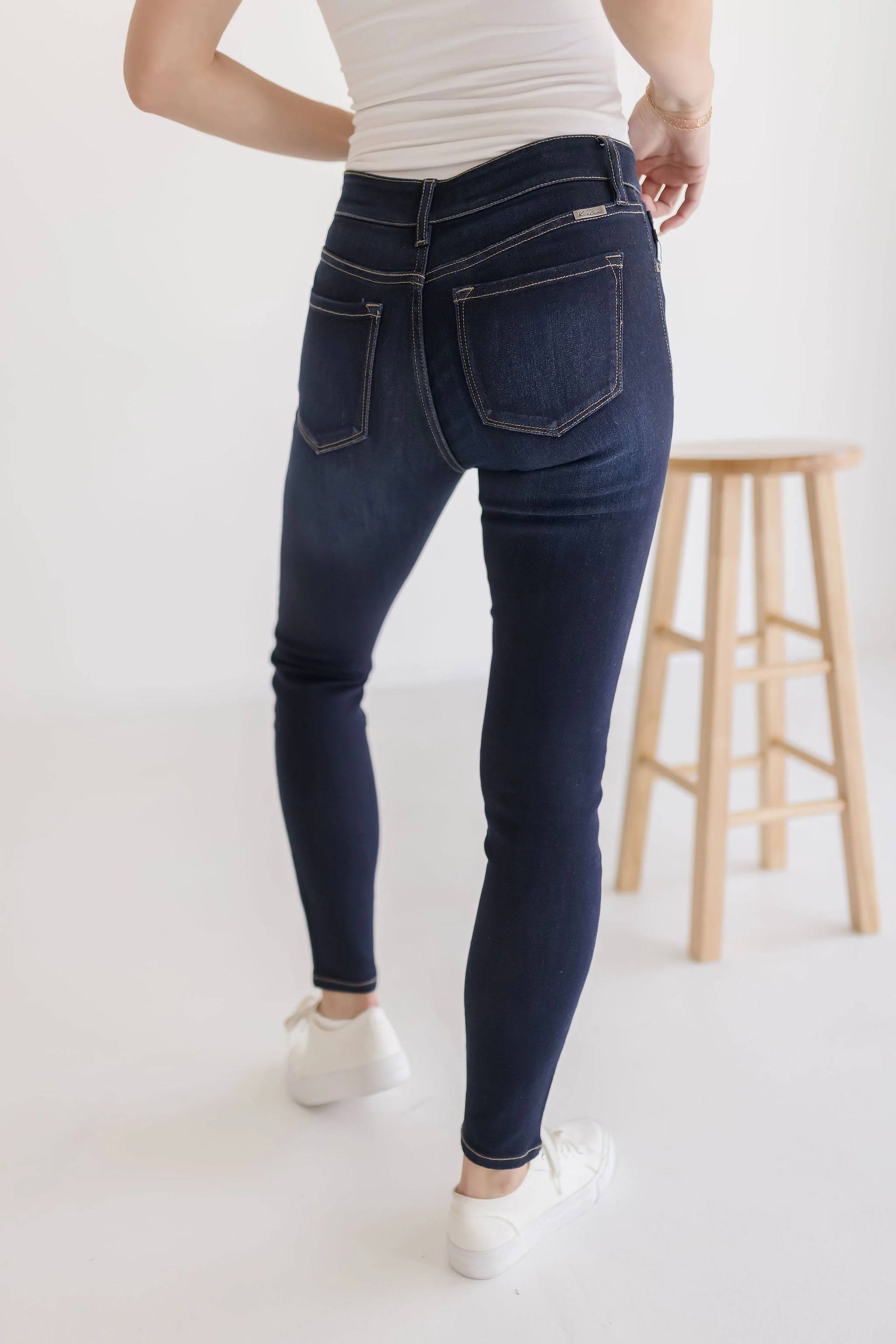 Darcy High Rise Skinny Jeans Dark Wash