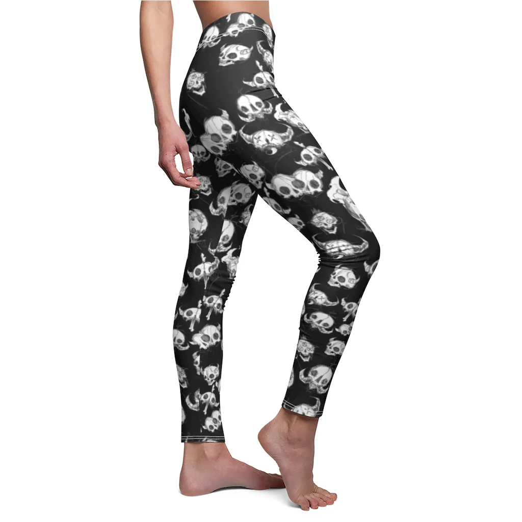 Faces of Death Leggings