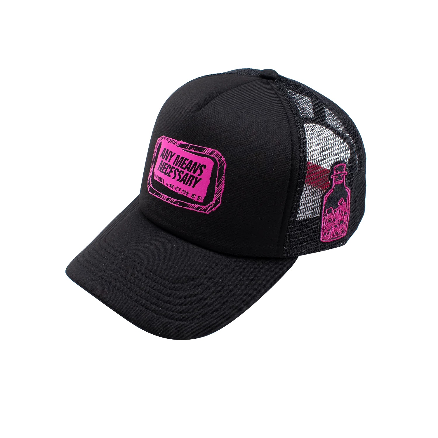 Fight Club Trucker Hat Black
