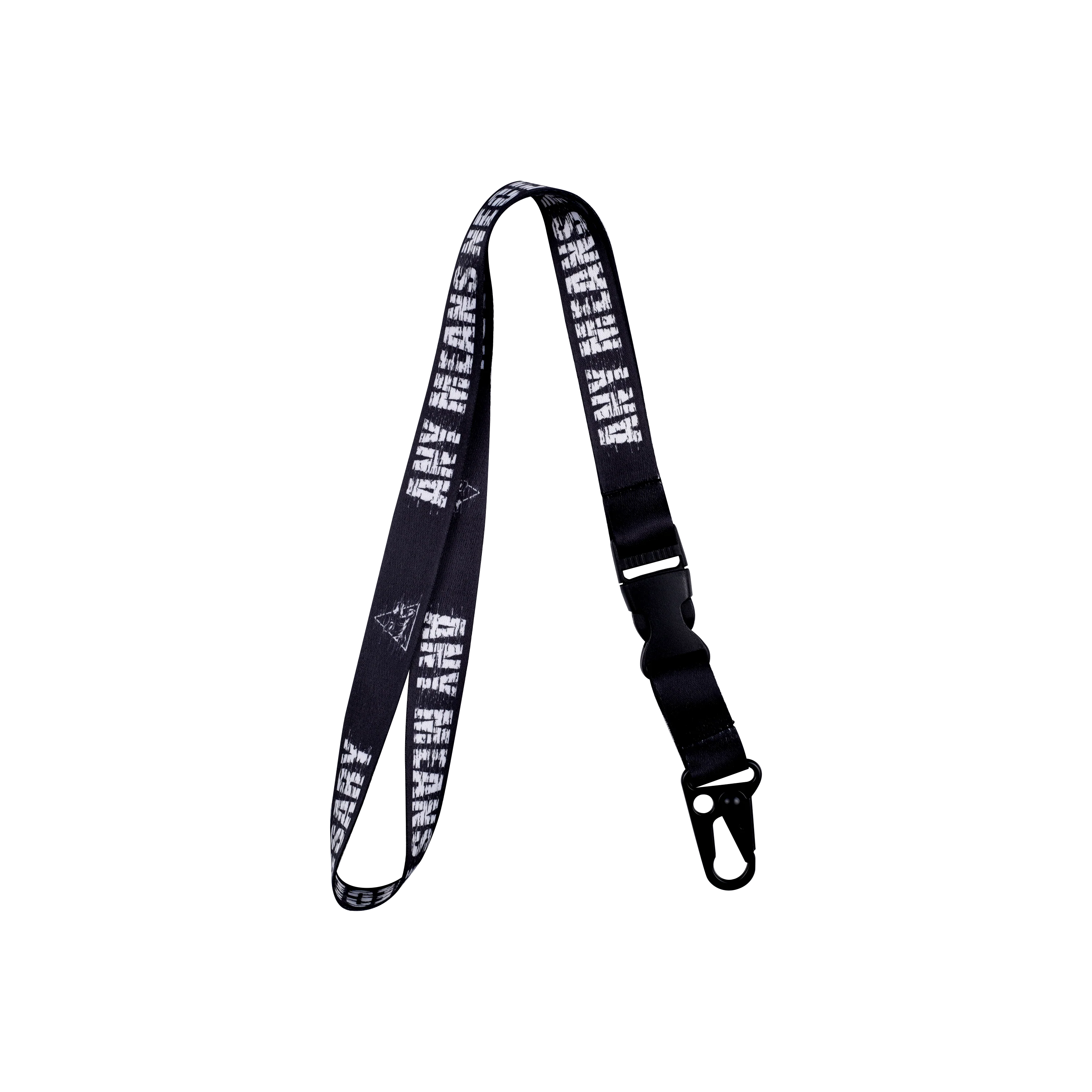 Drips Lanyard Black
