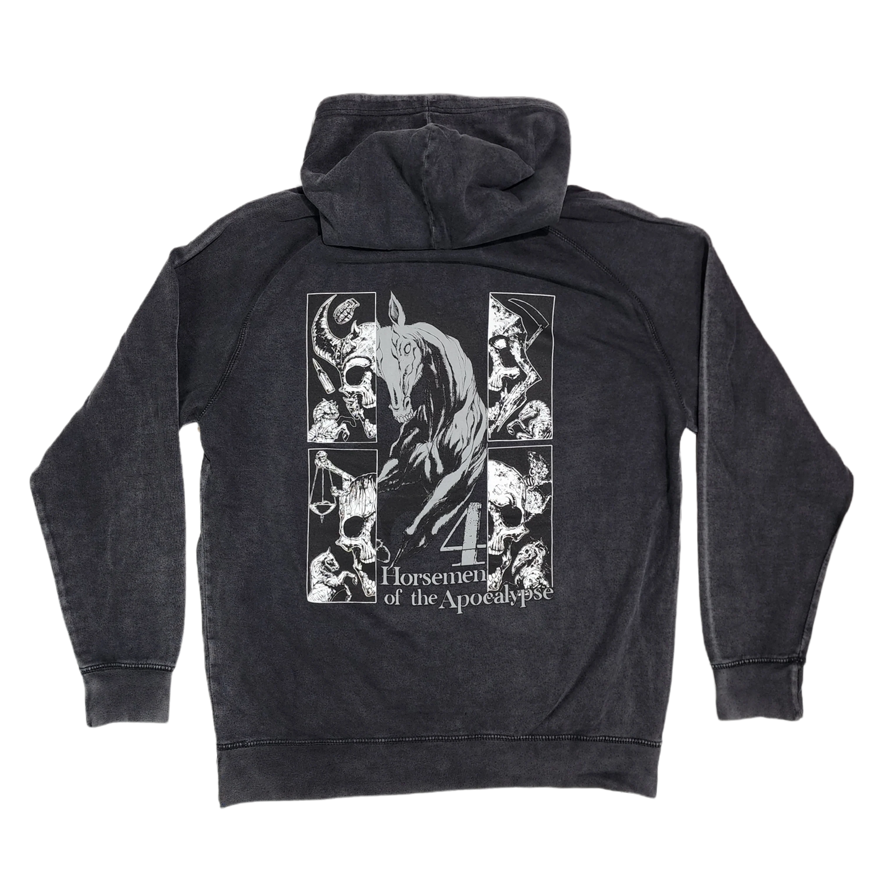 4 Horsemen Pullover Hoodie Vintage Black