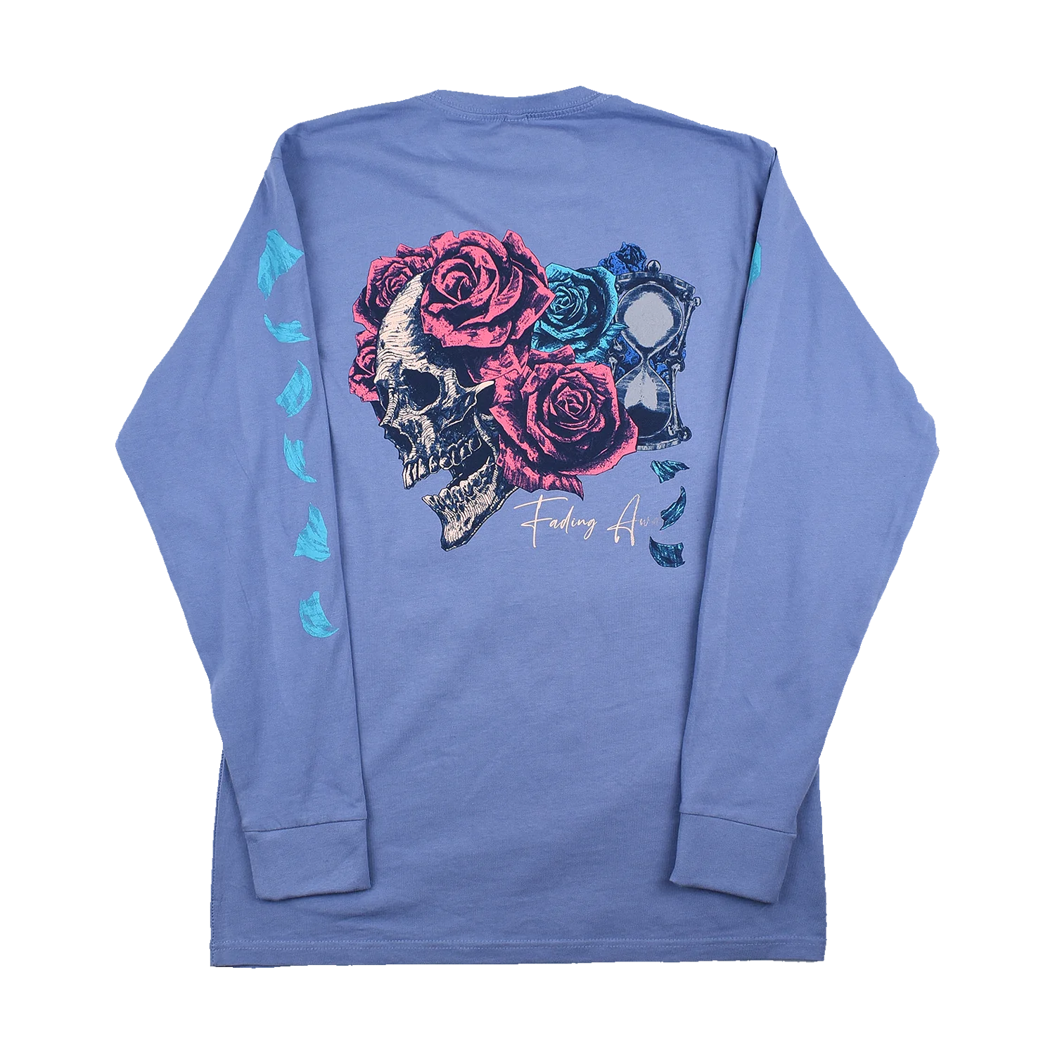Fading Away Long Sleeve T-Shirt Colony Blue