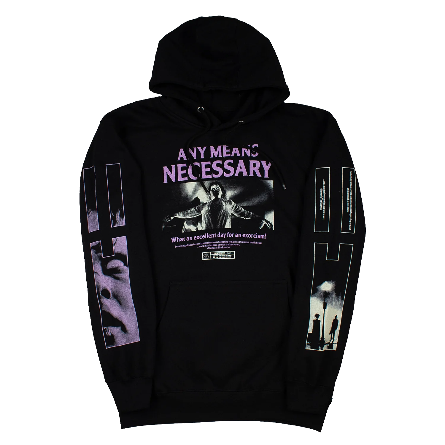 Exorcist Pullover Hoodie Black