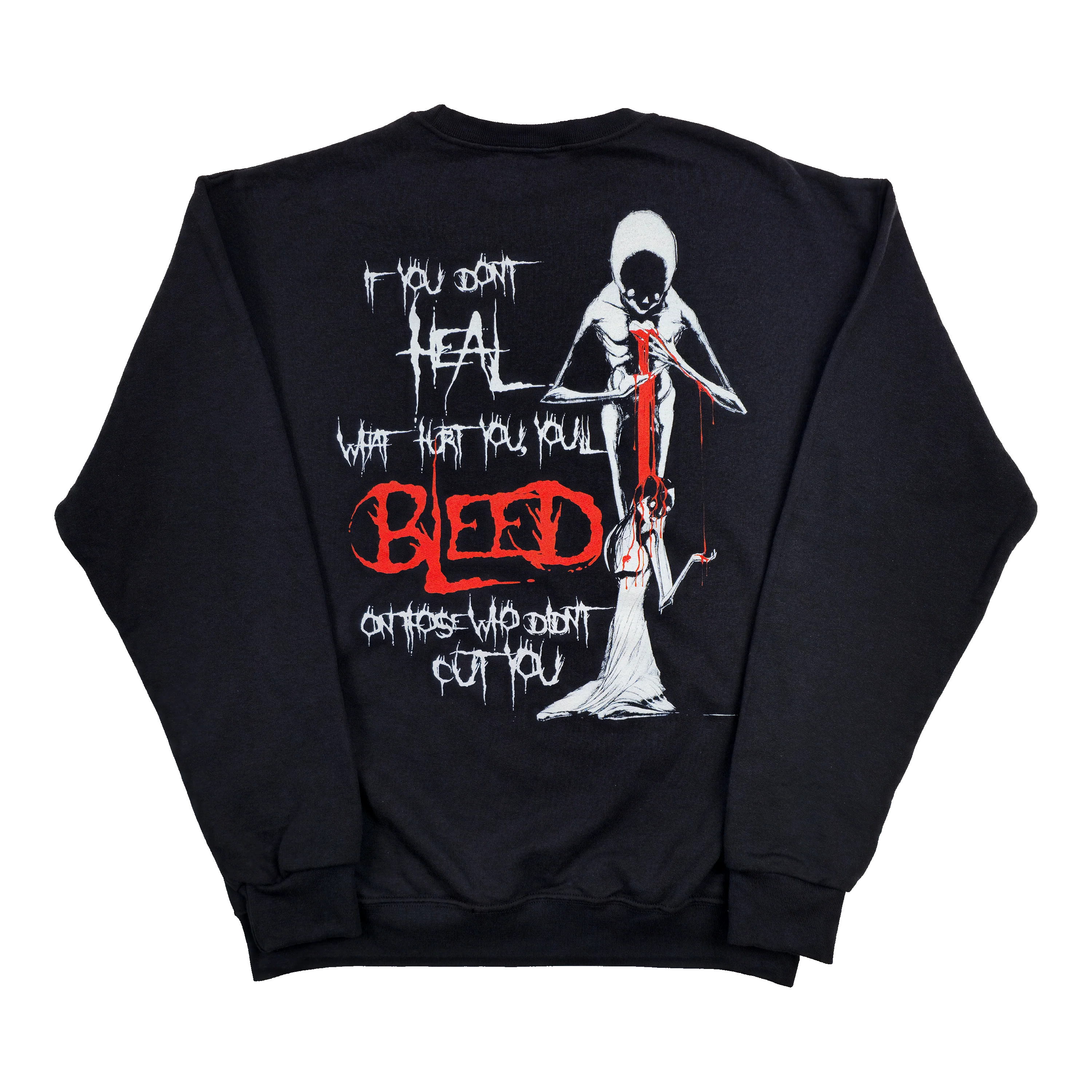 Don't Heal Sweatshirt Black