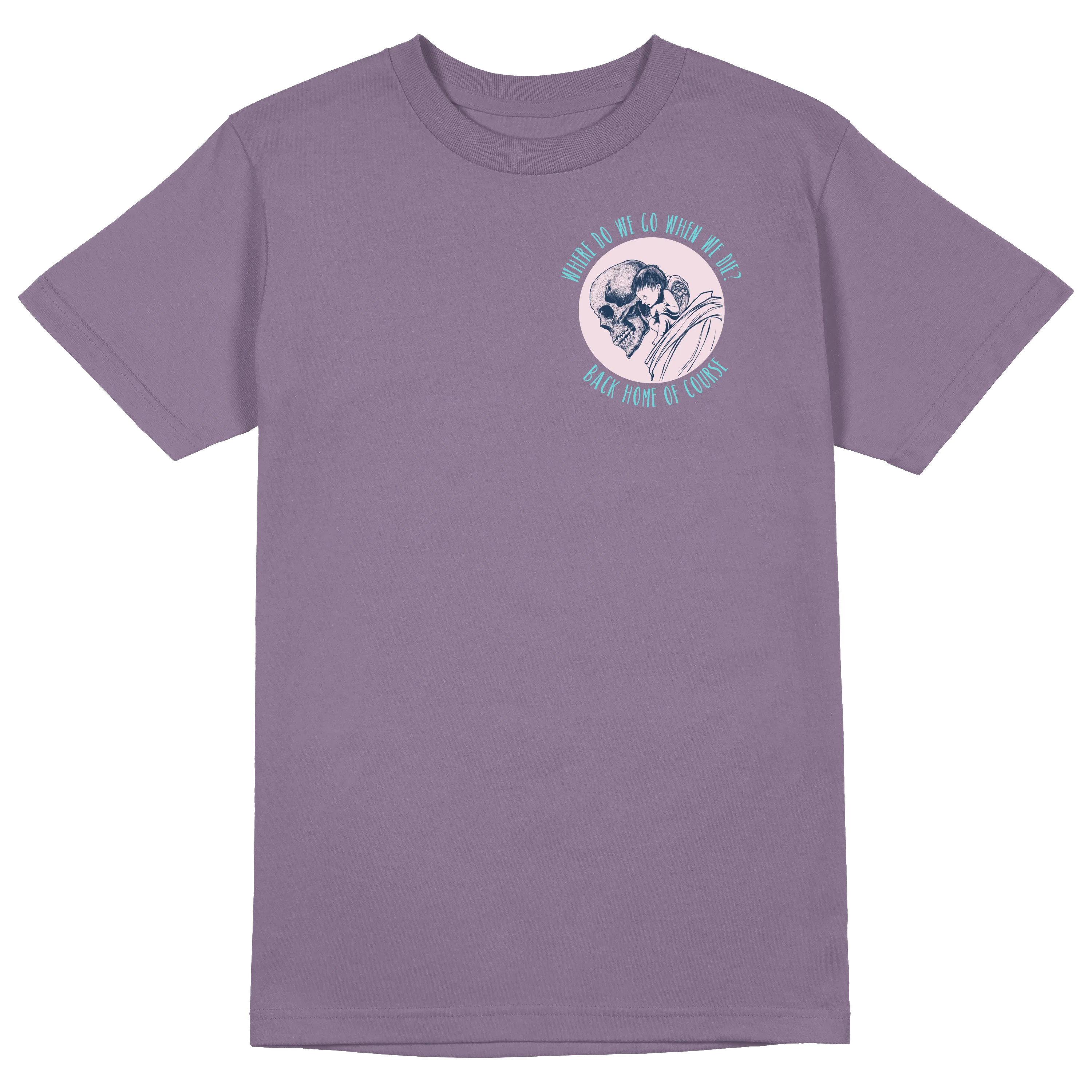 Back Home T-Shirt Lavender