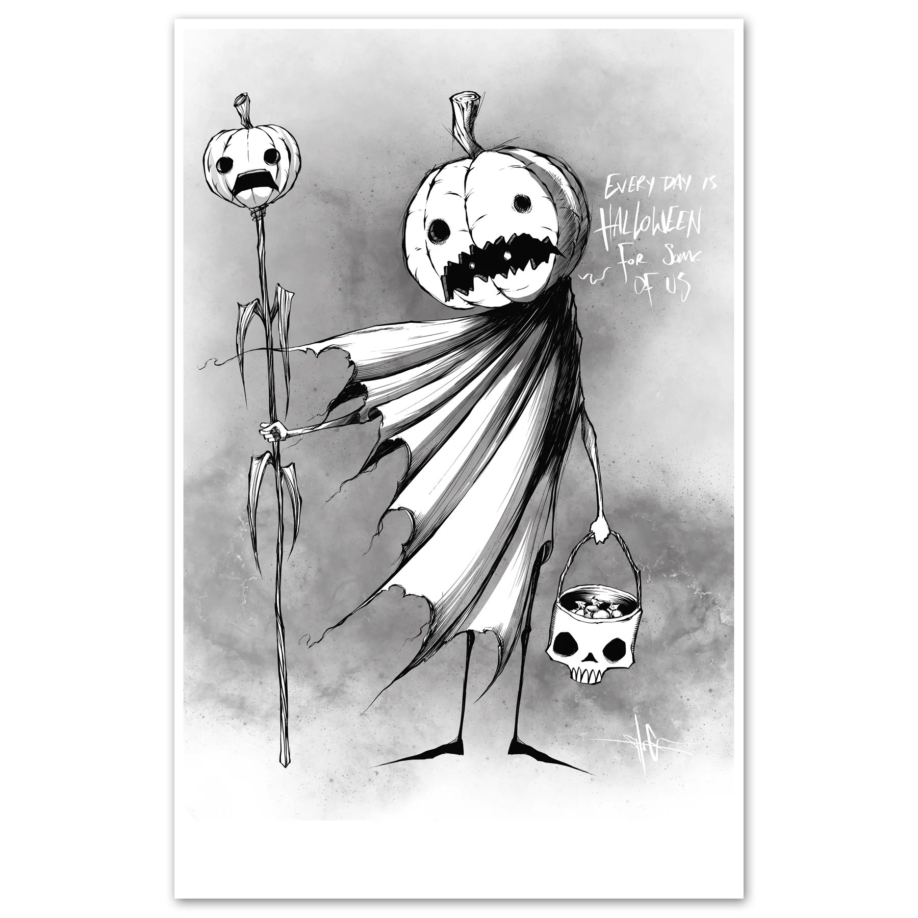 Everyday Halloween Print