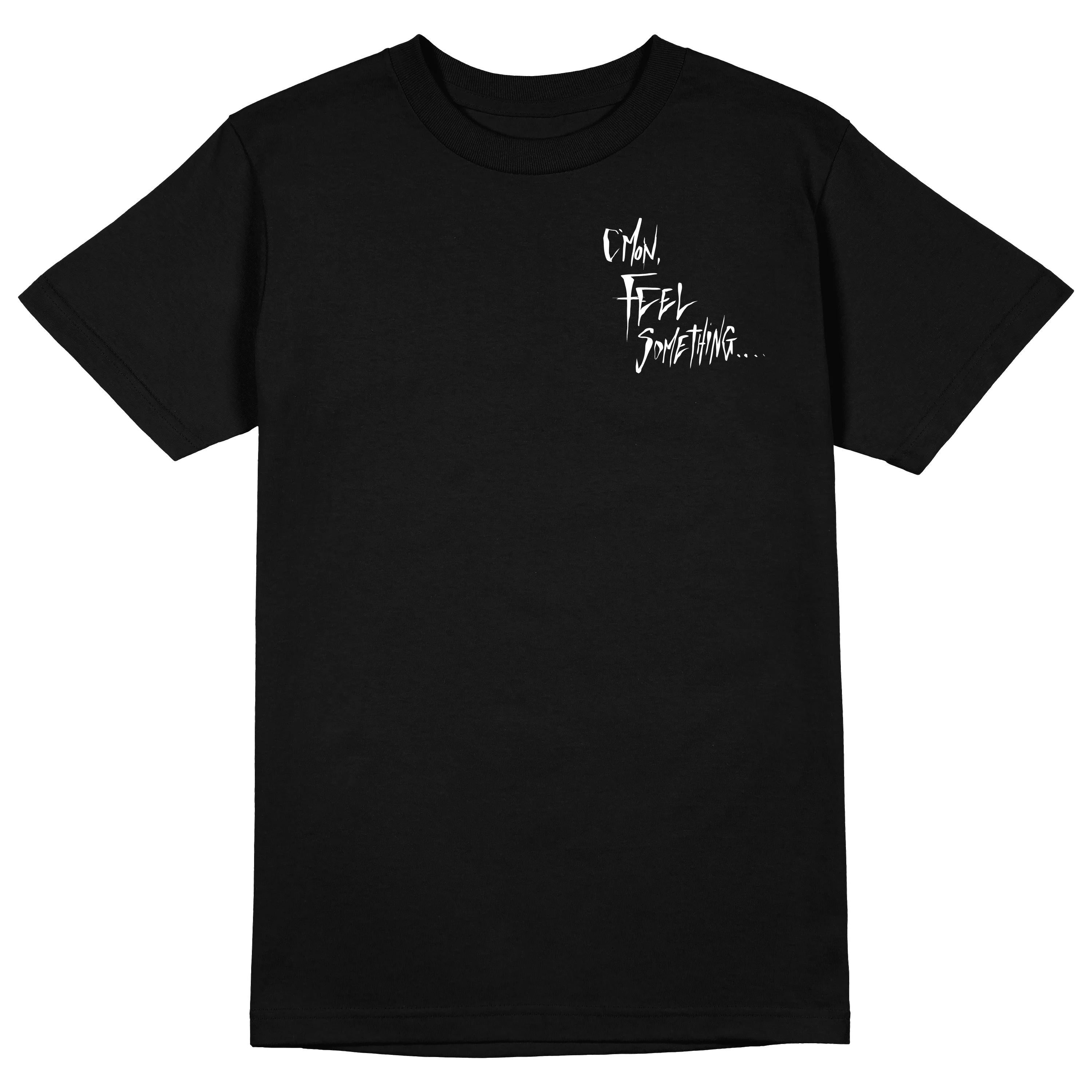 Feel Something T-Shirt Black