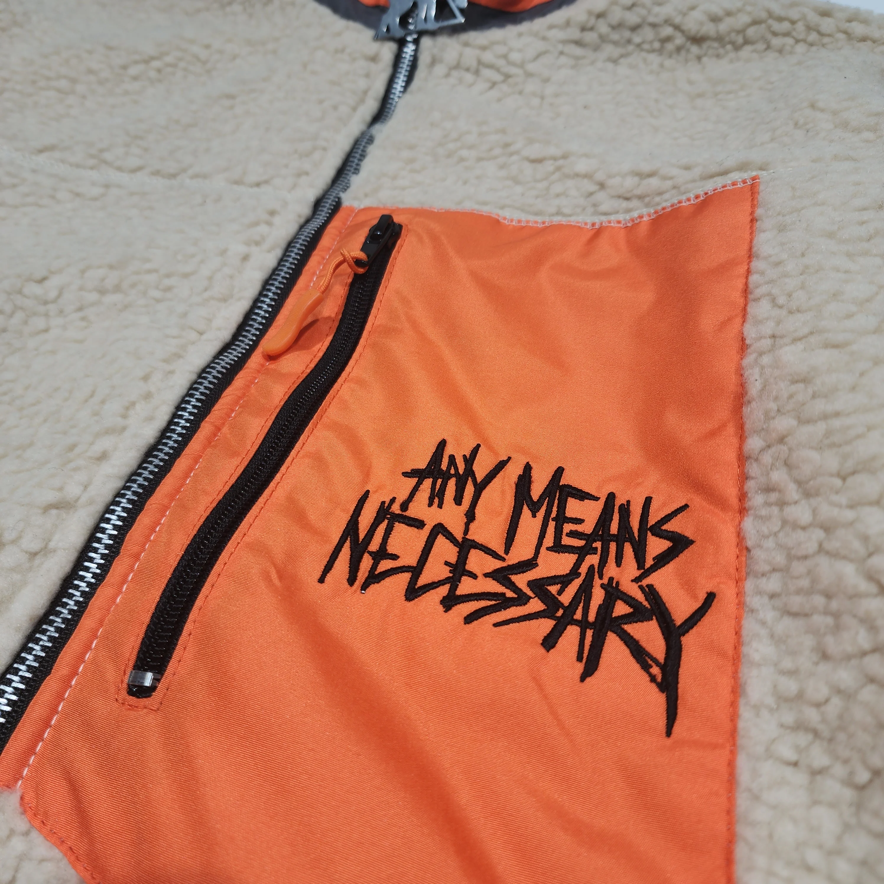 AMN Polar Fleece Jacket Tan