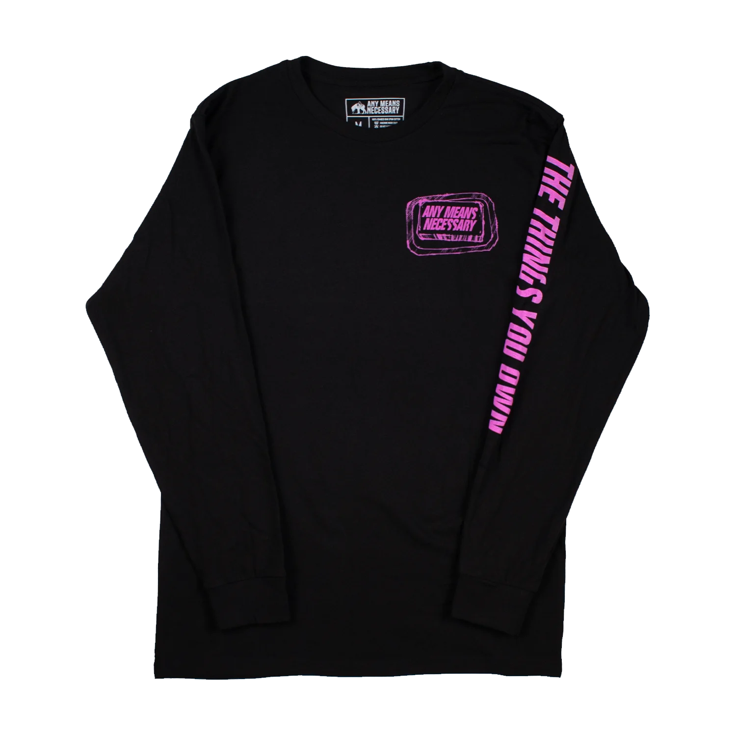Fight Club Long Sleeve T-Shirt Black