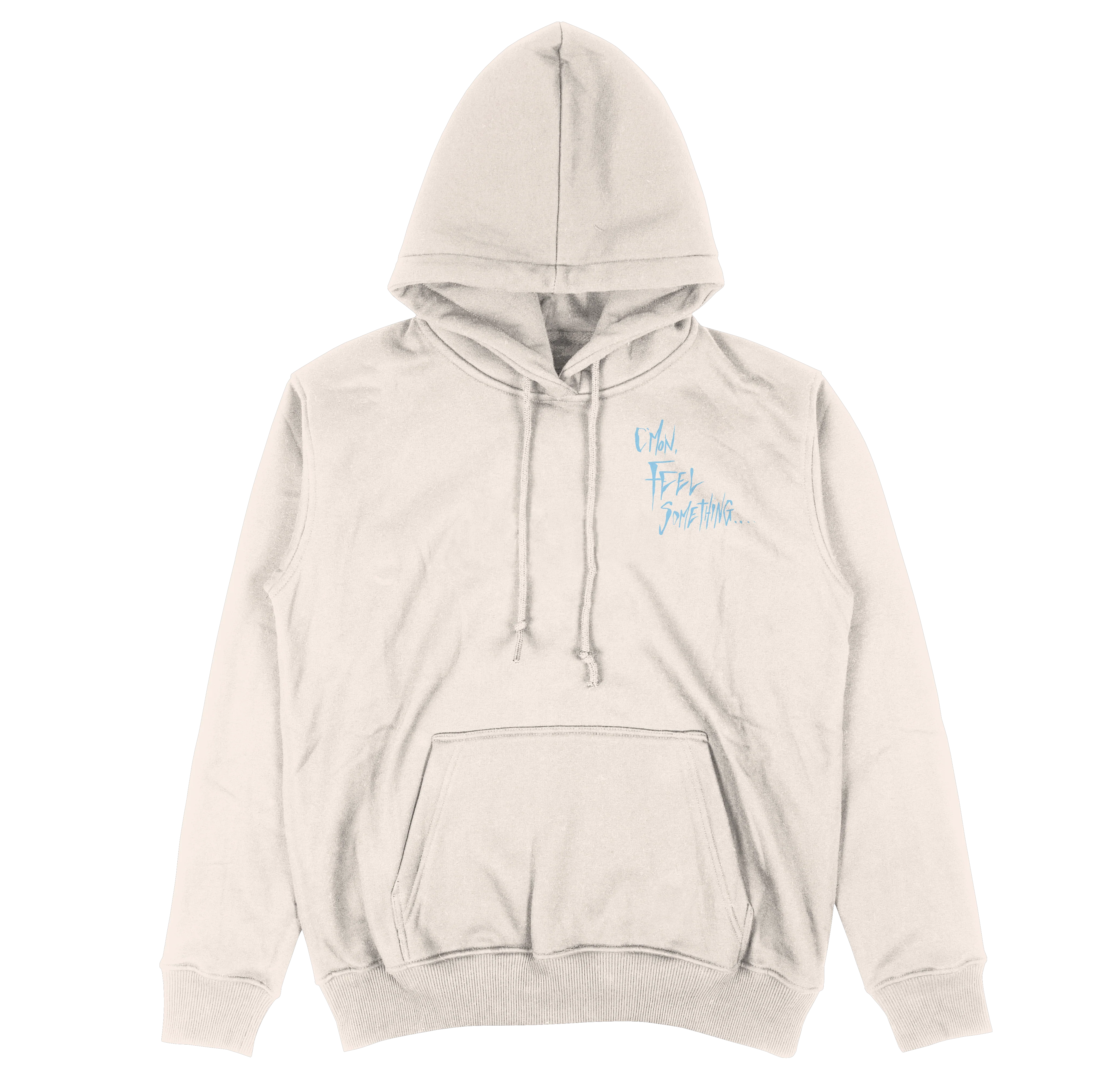 Feel Something Pullover Hoodie Natural