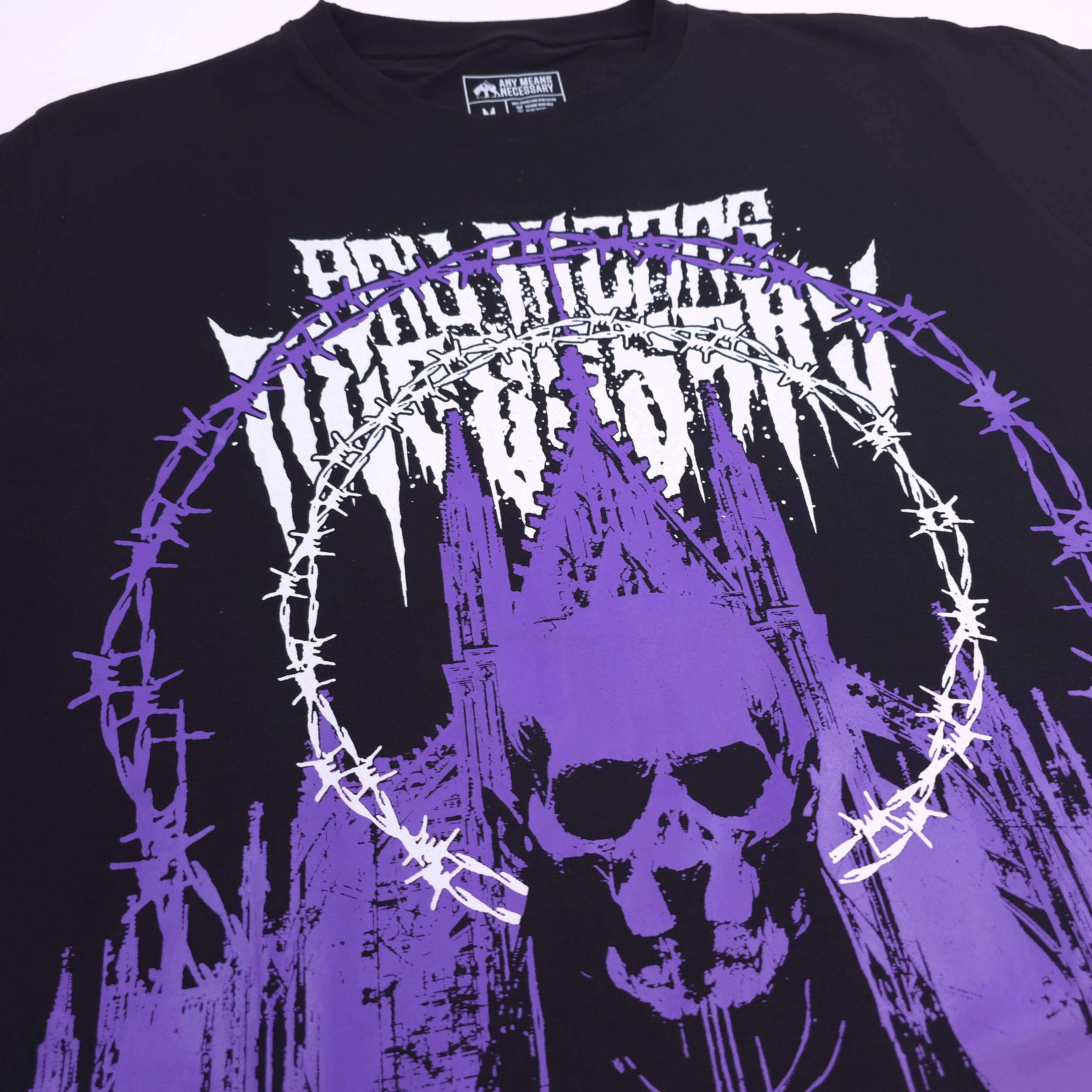 Cathedral T-Shirt Black/Purple
