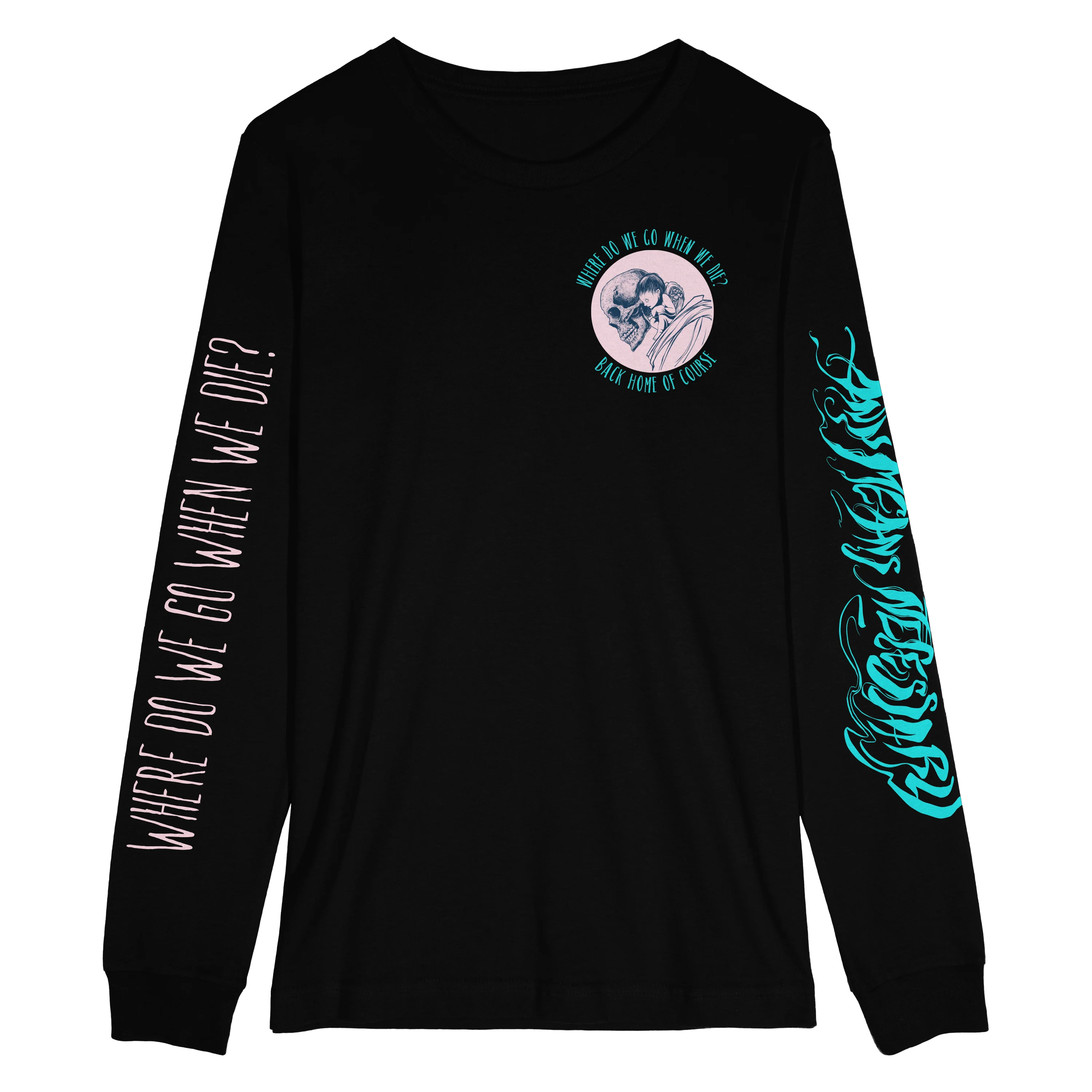 Back Home Long Sleeve T-Shirt Black