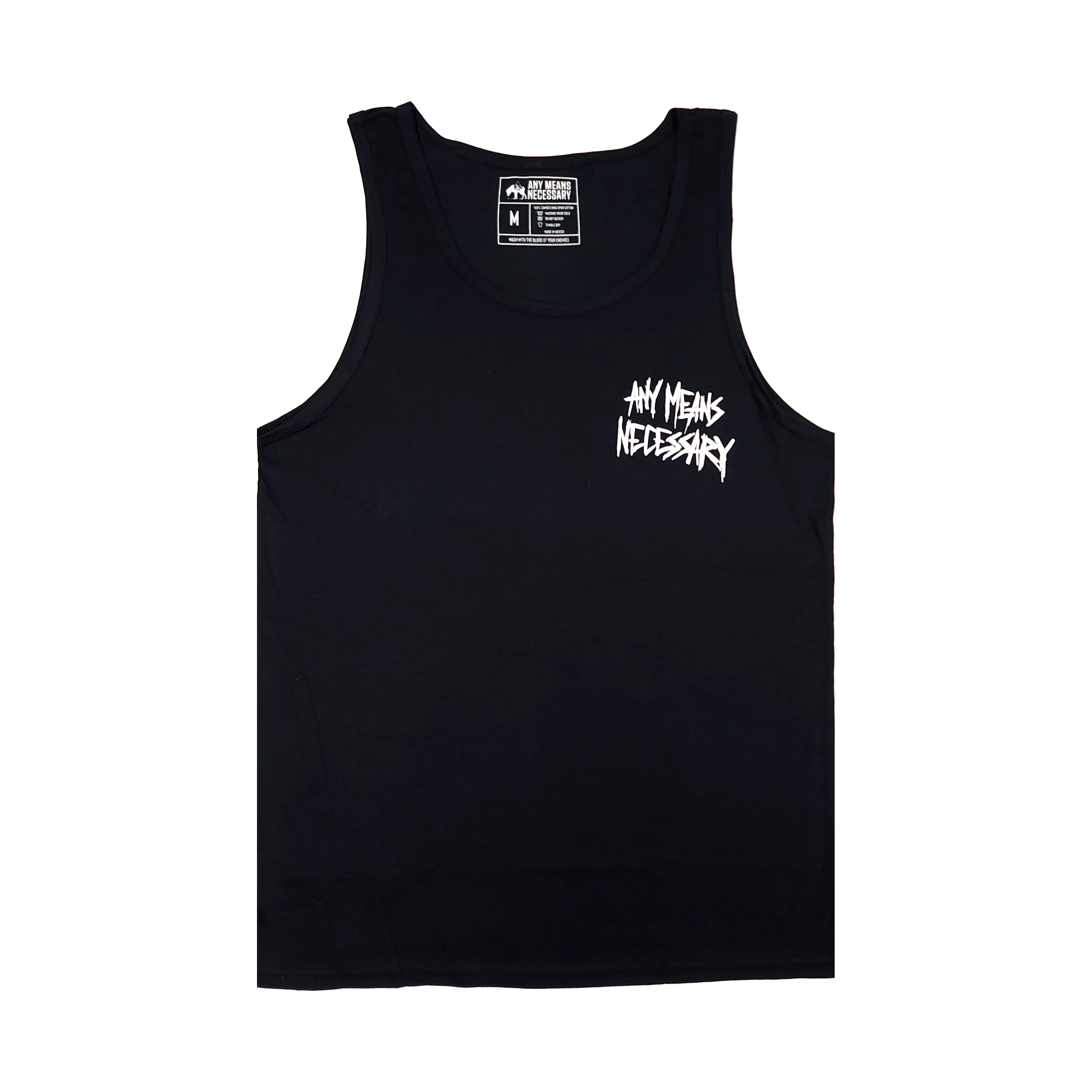 Always Smile Tank Top Black