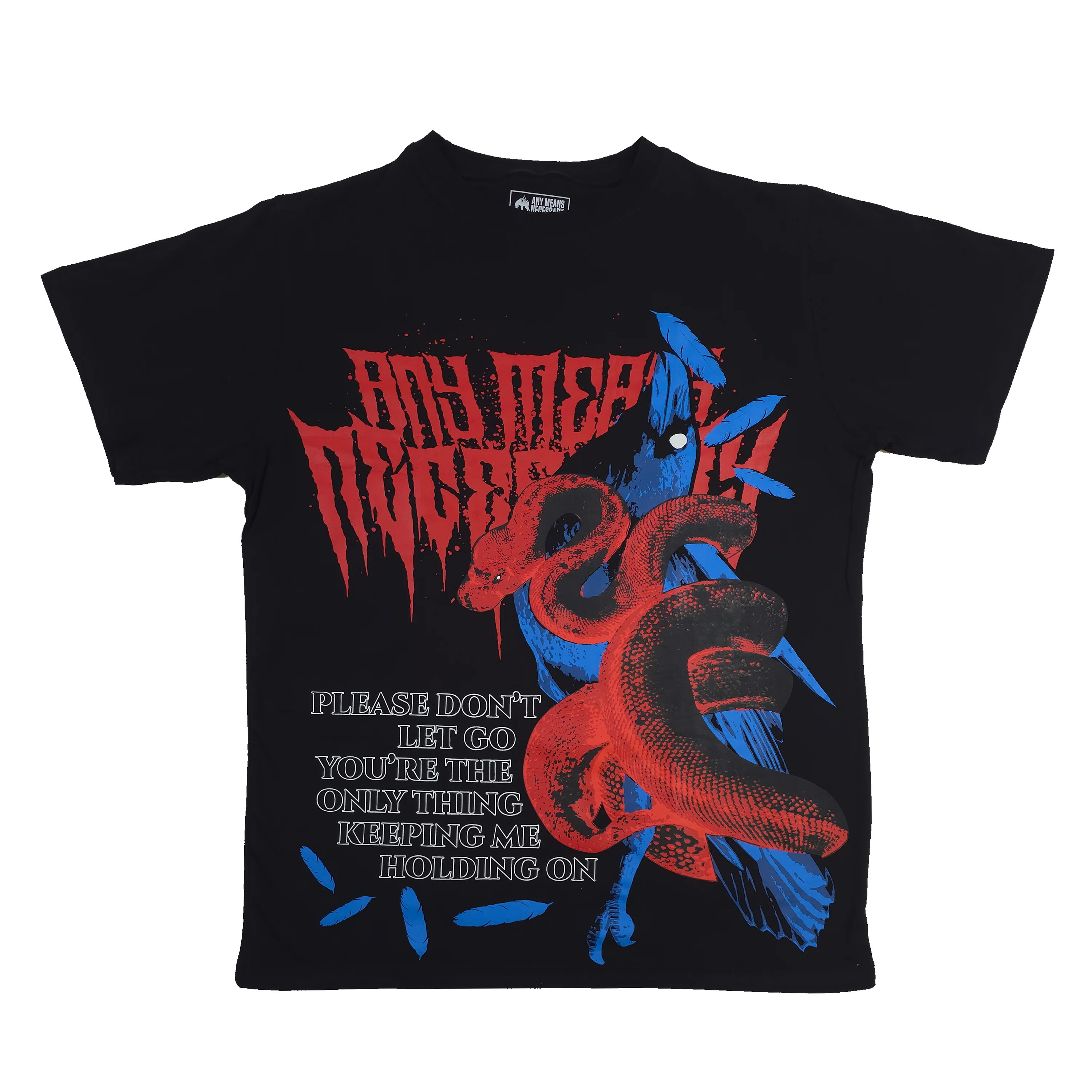 Don't Let Go T-Shirt Black