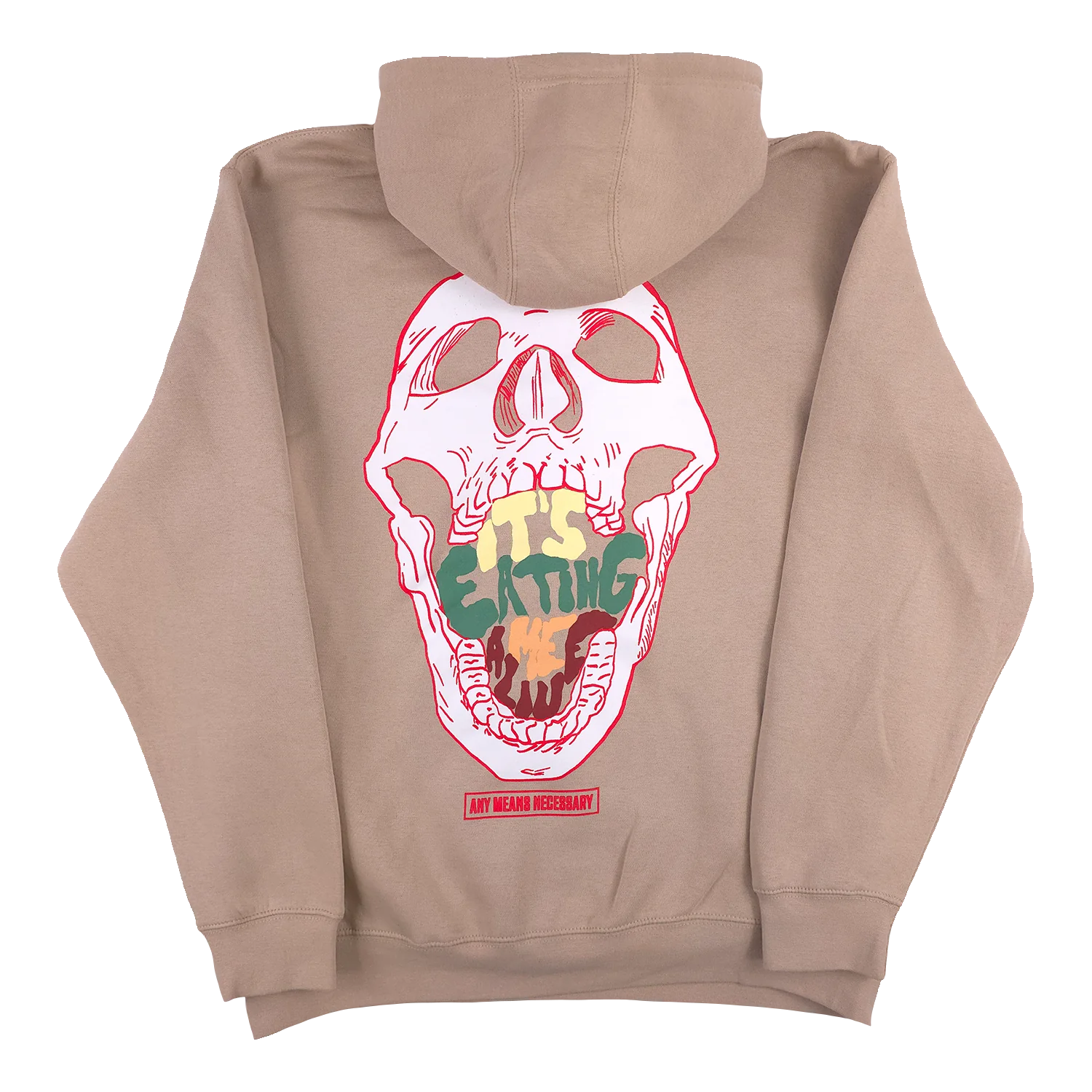 Eating Me Alive Pullover Hoodie Mushroom