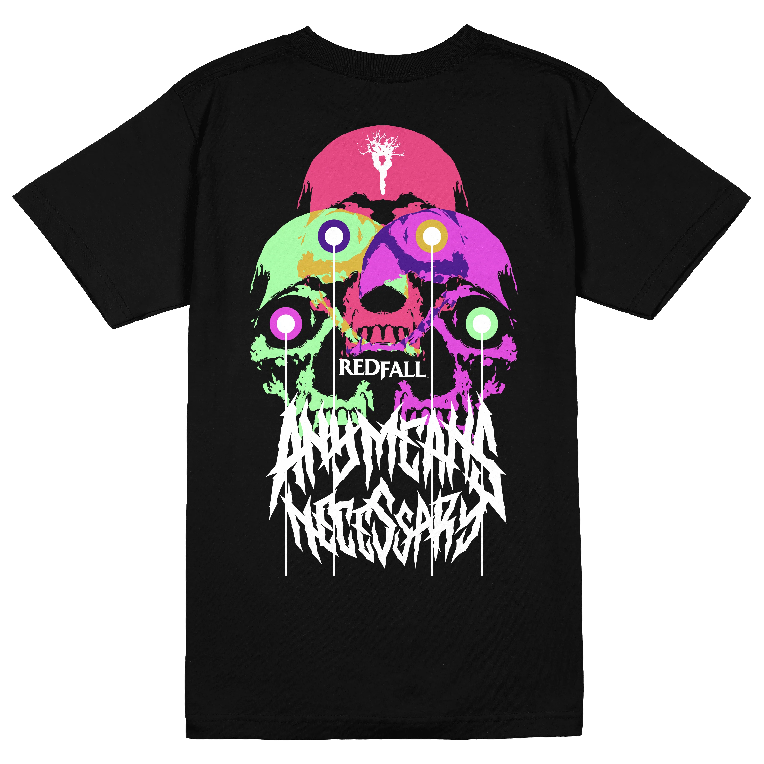 3 Skulls T-Shirt Black