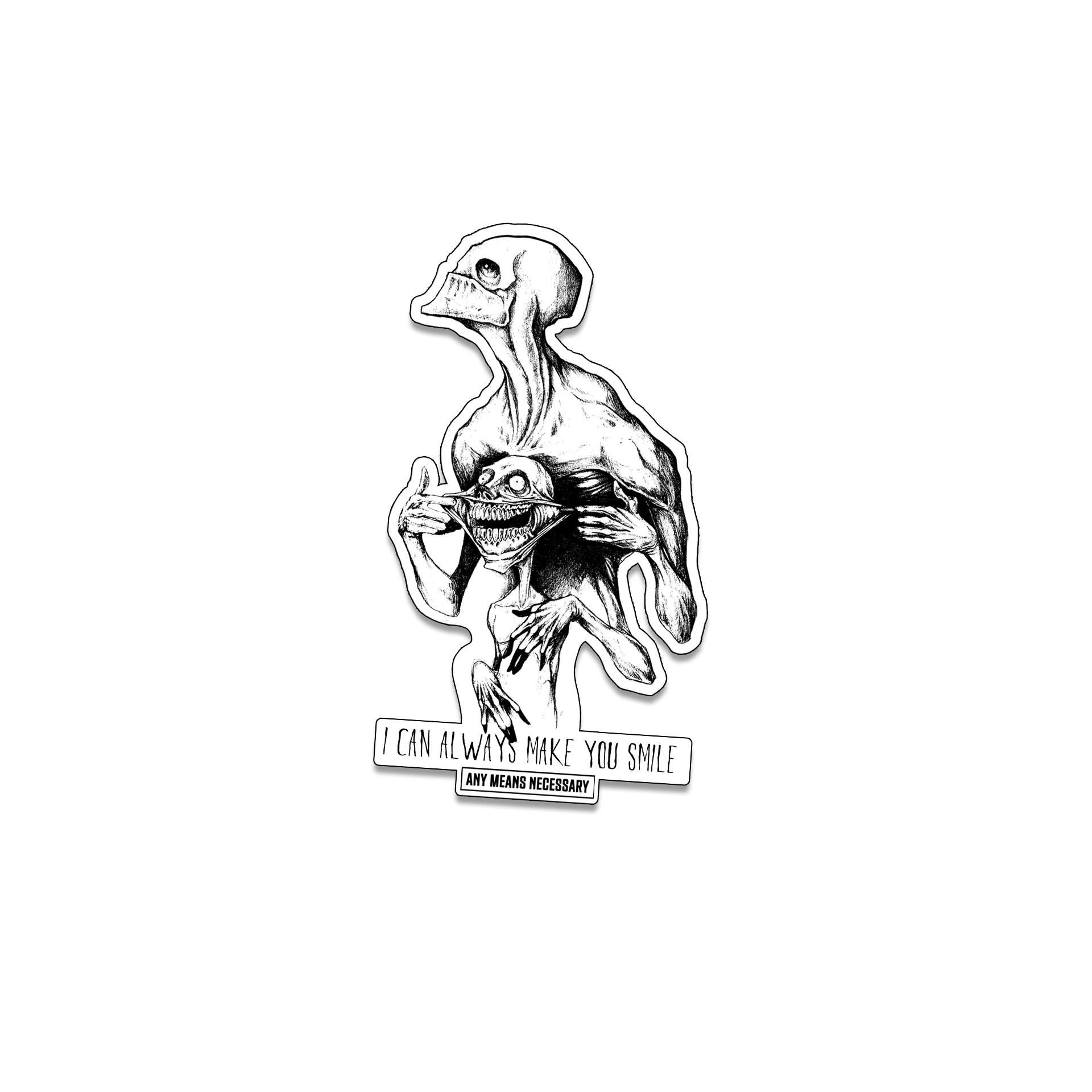 Always Smile Sticker