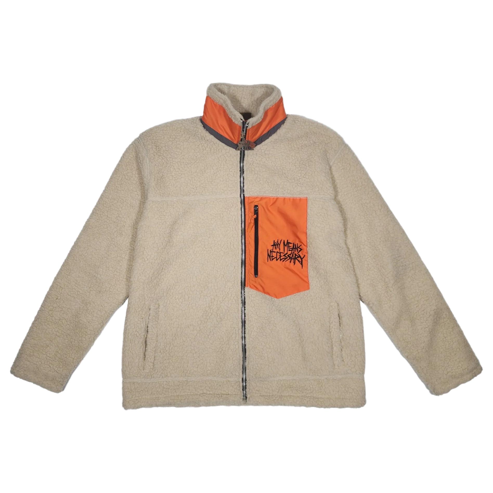 AMN Polar Fleece Jacket Tan