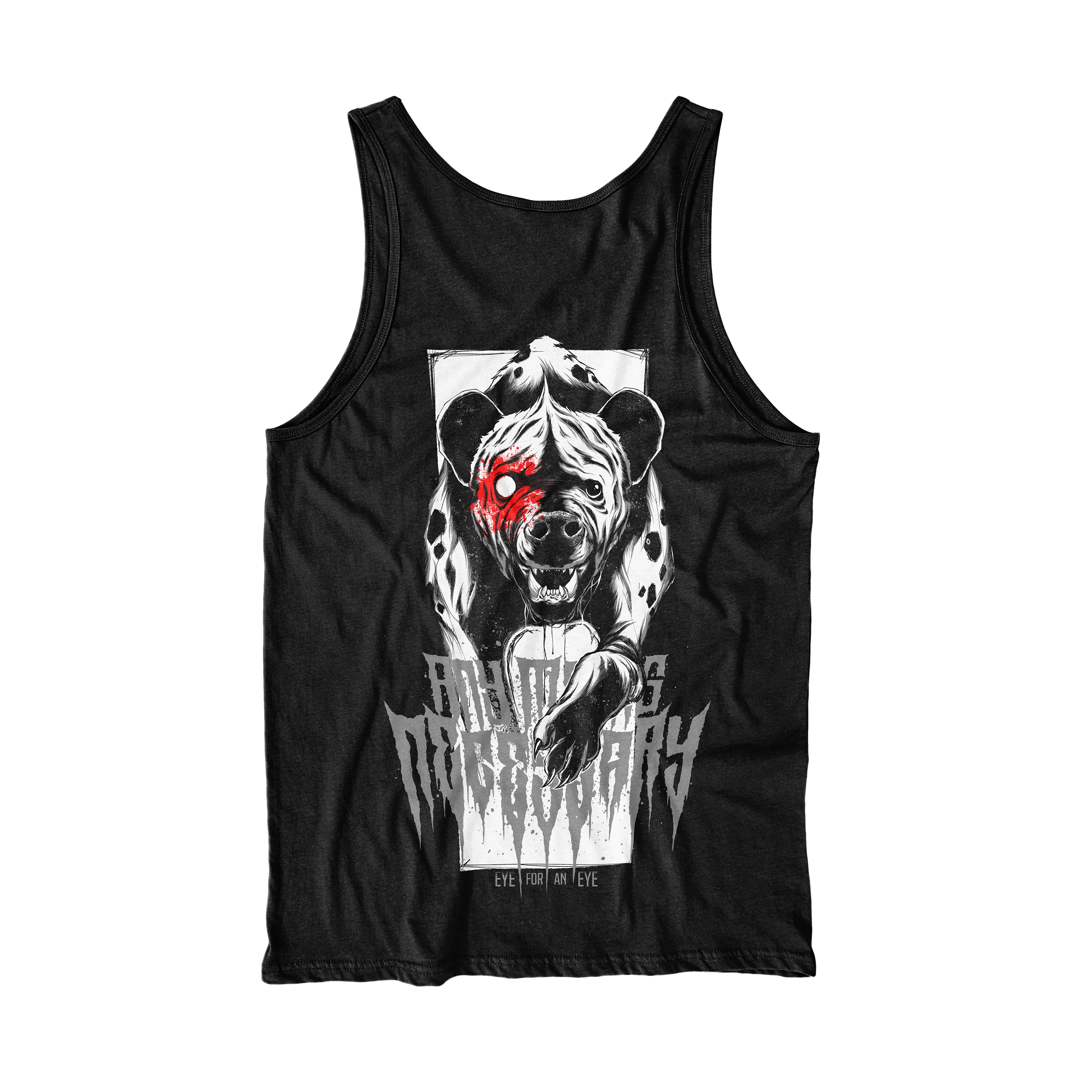 Eye for an Eye Tank Top Black